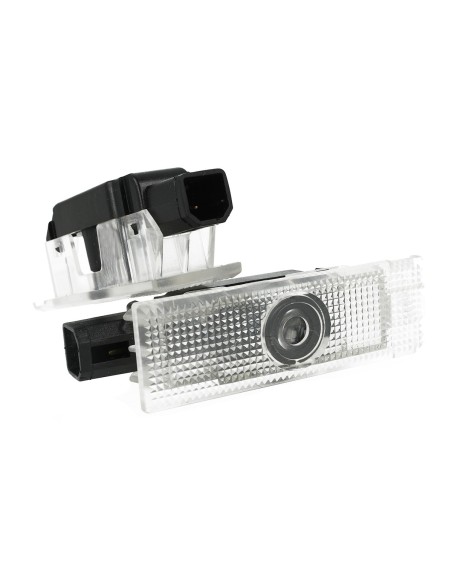 Kit Luci Led Logo Proiettori Auto Portiere Per Fiat 500X 500L Punto EVO Bravo MK2 II Grande Punto Croma Tipo