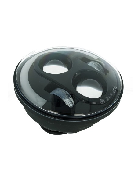 Faro Led Rotondo 5,75 Pollici 40W Headlight Con Luci Diurne Per Moto Harley Davidson