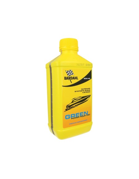 BARDAHL Nautica Green Power Four C60 25W40 Outboard 4-Stroke Olio Lubrificante Barca 4 Tempi 1 LT