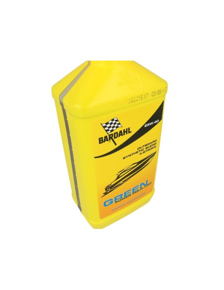 BARDAHL Nautica Green Power Four C60 25W40 Outboard 4-Stroke Olio Lubrificante Barca 4 Tempi 1 LT