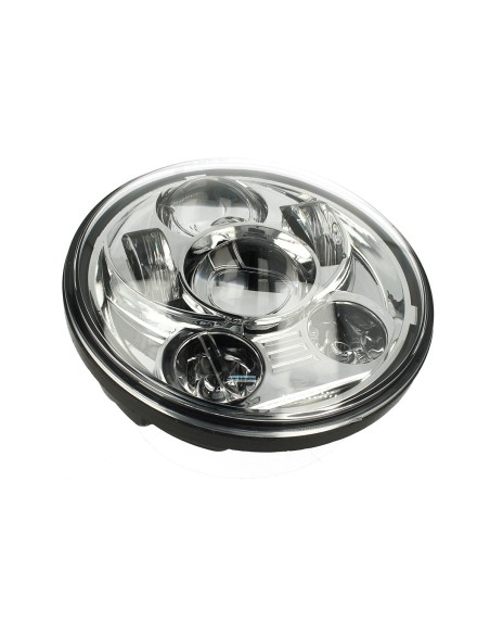 Faro Led Rotondo 5,75 Pollici 40W Headlight Per Moto Harley Davidson