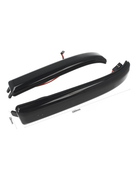Kit Freccia Laterale a Led Side Marker Dinamica Lente Fume Ford F-150 Raptor OEM 9L3Z17E748BA 9L3Z17E749BA