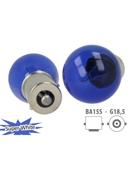 Lampada Alogena P21W BA15S Colore Bianco 4200K Luce Diurne Audi A3 A4 A6 Q7 e Retromarcia 12V 21W No Errore