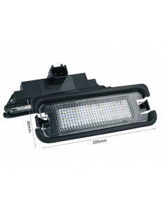 Kit Luci Targa Led OEM FR3Z-13550-A Per Ford Mustang Dopo 2015
