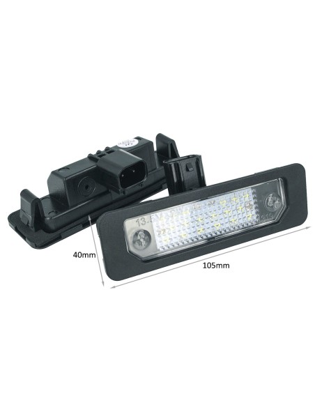 Kit Luci Targa Led Per Ford Flex Taurus Mustang Focus Fusion Mercury Sable Milan