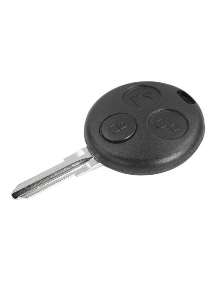 Chiave Telecomando Completa con Scheda Elettronica e Circuito 3 Tasti per Smart Fortwo 450 434MHz  A4508200297 con Lama YM23