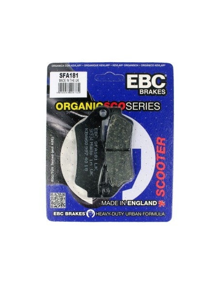 EBC Brakes Pastiglie Moto Anteriore SFA181 151HF Yamaha Majesty 125 Piaggio Beverly MBK XQ Suzuki Burgman
