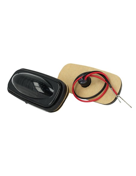 Kit Luci Fanali Fume Colore Rosso 24V 12V Luce Ingombro Cortesia Cupola Cappa Del Camion Bus Barca