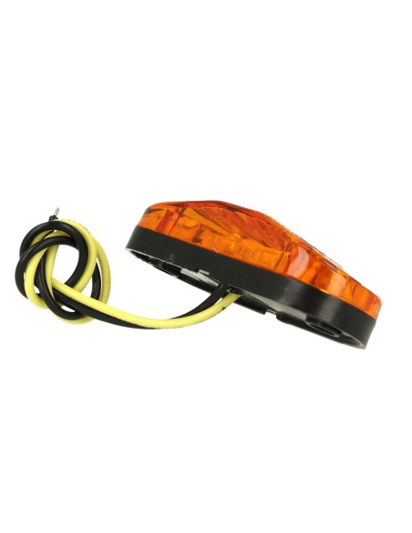 10 Pezzi Fanali Laterali Led 24V 12V Aracione Per Luci Ingombro Cortesia Targa Cupola Cappa Camion Rimorchio Caravan Furgone