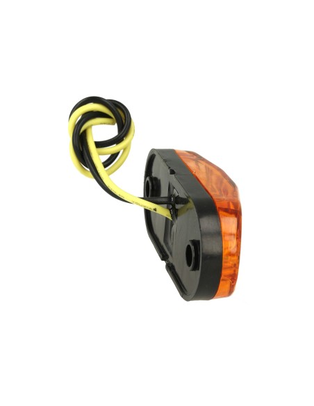 10 Pezzi Fanali Laterali Led 24V 12V Aracione Per Luci Ingombro Cortesia Targa Cupola Cappa Camion Rimorchio Caravan Furgone