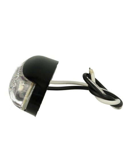 10 Pezzi Fanali Laterali Led 24V 12V Bianco Freddo Per Luce Ingombro Cortesia Targa Cupola Cappa Camion Rimorchio Caravan Furgon