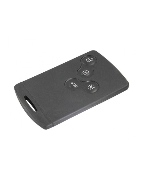 Chiave Telecomando Completa Smart key Card per Renault Koleos (2008-2012) Transponder 46 PCF7952/434MHz Fsk 4 Tasti VA2