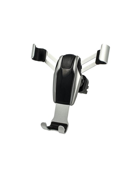 Porta Cellulare Supporto Telefono Da Auto Universale Colore Argento Rotazione 360 Gradi