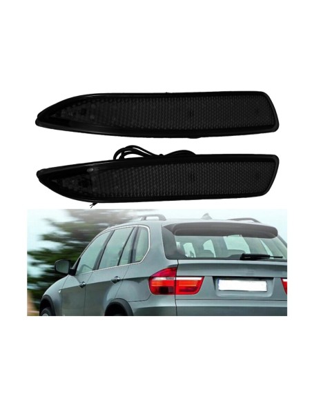 Kit 2 Fanali Posteriori A Led Nero Fume 63217158949 16475610 Per BMW E70 E71 X5 X6 2007-2013