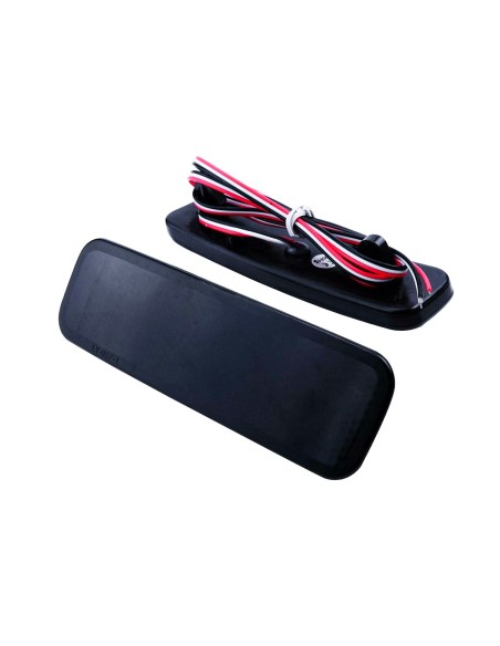 Kit 2 Fanali Posteriori A Led Nero Fume Per Ford Transit Tourneo Custom Courier