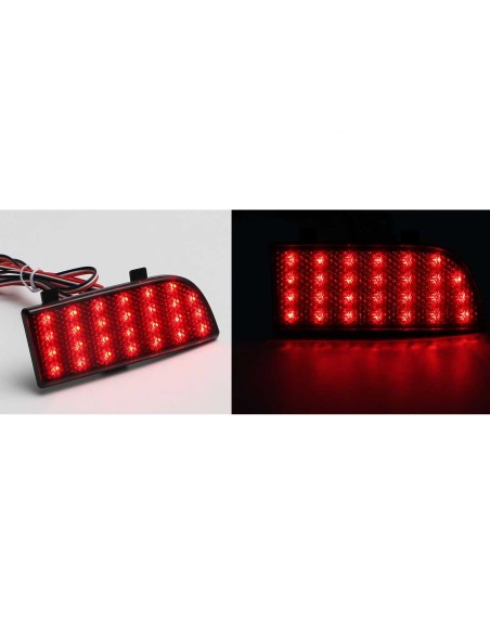 Kit 2 Fanali Posteriori A Led Nero Fume Per Mercedes Benz Sprinter Viano Sostituzione Riflettore Catarifrangente Originale