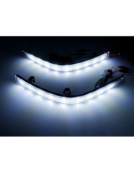 Kit 2 Fanali Posteriori A Led Trasparente Con Luce Rosso Bianco Per VW Multivan T5 Caravelle Transporter T6 OEM 7E0945105D