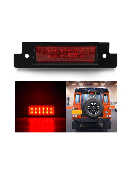 Kit Luce Terzo Stop a Led Singolo Rosso Per Land Rover Defender 1990-2016 Discovery II 1994-2004 OEM LR044451LEDR