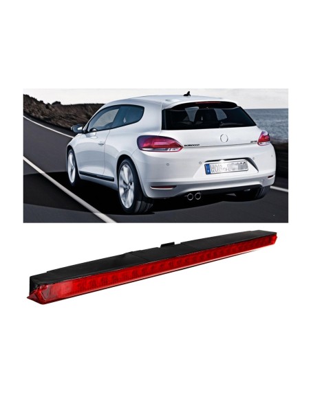 Kit Luce Terzo Stop a Led Singolo Rosso Per VW Scirocco 2009-2016