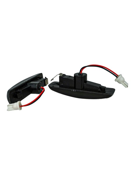 Kit Freccia Laterale a Led Side Marker Lente Nero Fume Luce Arancione Per Land Rover Discovery 3 4 Freelander 2 Range Rover Spor