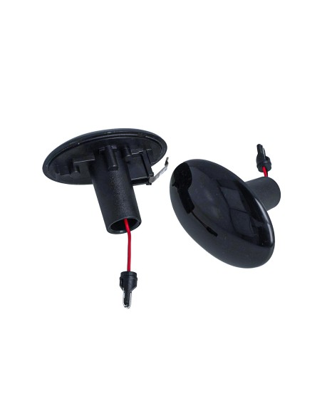 Kit Freccia Laterale a Led Side Marker Lente Nero Fume Luce Bianco Per Mini R56 R57 R58 R59 2007-2013