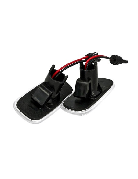 Kit Freccia Laterale a Led Side Marker Lente Trasparente Luce Arancione Per Audi TT A2 8L A3 S3 B5 A4 S4 RS4 A6 S6 C5