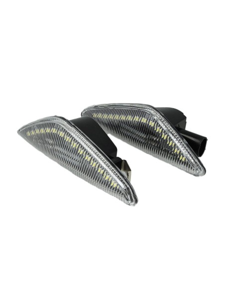 Kit Freccia Laterale a Led Side Marker Lente Trasparente Luce Arancione Per BMW X5 E70 X3 F25 X6 E71 E46 OEM 63137171007 6313717
