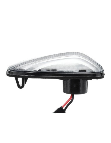 Kit Freccia Laterale a Led Side Marker Lente Trasparente Luce Bianco Per Mercedes Benz E W210 C W202 CLK W208 SLK R170 Vito W638