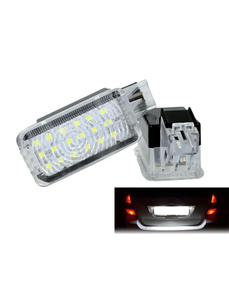 Kit Luci Targa Led Acura ZDX TLX TL RLX MDX 12V 5W Bianco No Errore