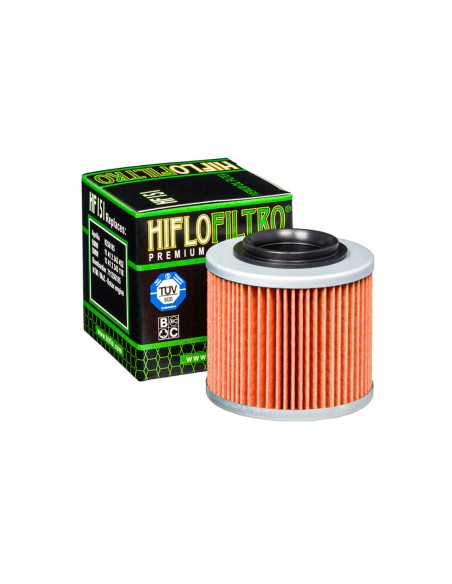HIFLO HF151 Filtro Olio Moto Aprilia ETX Pegaso 650 IE BMW F650 G650 Muz RT