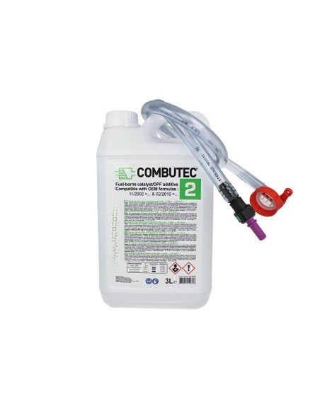 WARM UP COMBUTEC 2 CBT2-3 Cerina Additivo FBC Per FAP Filtro Antiparticolato Diesel 3 Litri