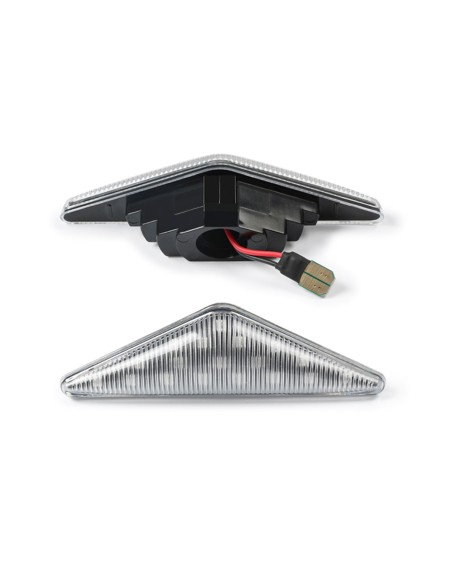 Kit Freccia Laterale a Led Side Marker Lente Trasparente Luce Arancione Per Ford Focus MKI Mondeo MK3 OEM 1063835 1065645