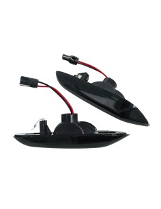 Kit Freccia Laterale a Led Side Marker Lente Nero Fume Luce Arancione Per BMW E92 E93 X1 E84 X3 E83 X5 E53 E46 E81 E90 E91 2