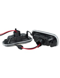 Kit Freccia Laterale a Led Side Marker Lente Trasparente Luce Bianco Per Audi A3 S3 8P A4 S4 RS4 B6 B7 B8 A6 S6 RS6 C5 C7 OEM 8N 2