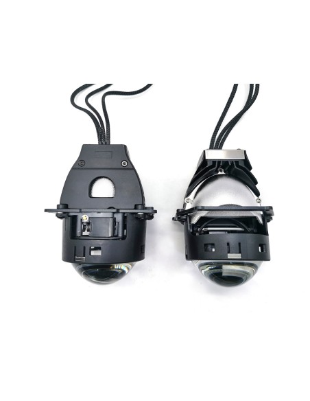 Kit Lenticolare Full Led Proiettore Bi-Led 3 Pollici 45W Universale Retrofit Compatibile Hella 5