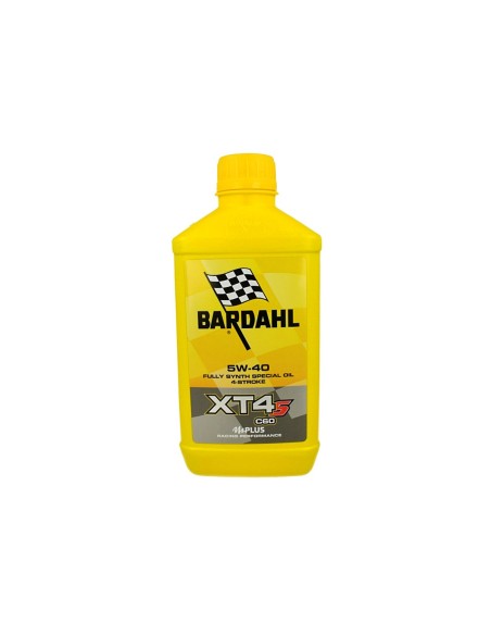 BARDAHL Moto XT4-S C60 5W40 Lubrificanti Olio Motore Moto 4 Tempi 1 LT