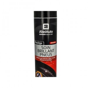 ABEL Auto Nero Gomme Auto Brillante Incolori Effetto Bagnato Spray 400ml