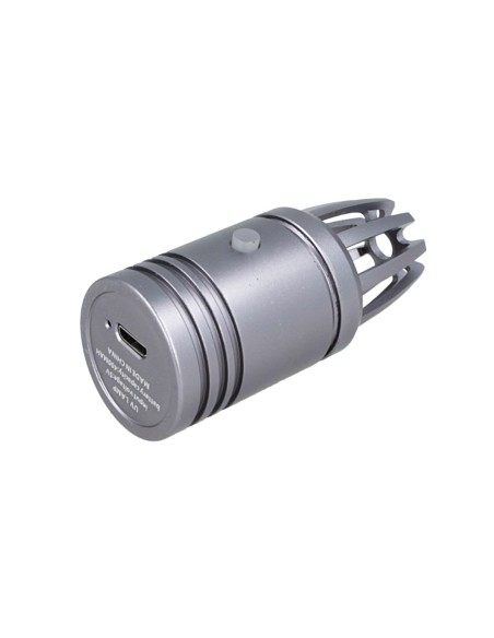 Mini Lampada Germicida UVC Disinfezione Sanificazione Per Auto Furgone Camper Ricaricabile Colore Grigio