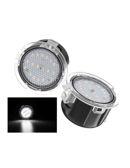 Kit Luci Led Di Cortesia Sotto Specchietto Retrovisore Toyota Tundra 2007-2017 Canbus Bianco 6000K 12V 5W