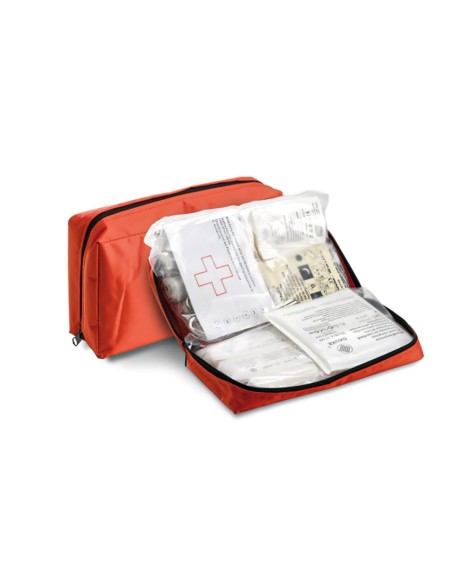 Kit Pronto Soccorso Morbido Con Zip e Velcro Per Uso In Auto Furgone e Casa
