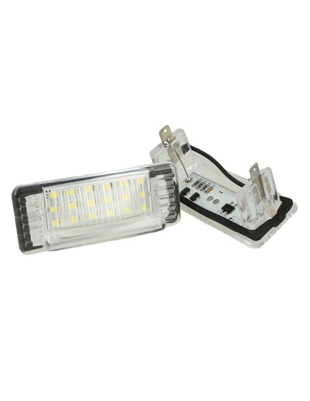 Kit Luci Targa Led Per Mercedes Benz Sprinter Dodge OEM 9018200156 Canbus Bianco 12V 5W