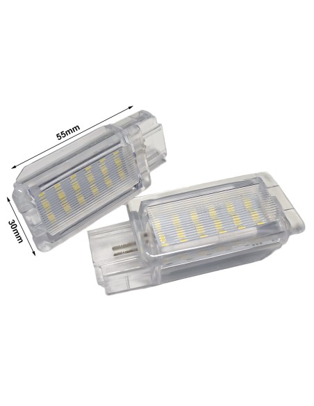 Kit Luci Targa Led Buick LaCrosse 2013-2016 Chevy Trax 2013-2014 OEM 13503059 Canbus Bianco