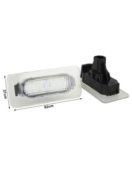 Kit Luci Targa Led Toyota Corolla Dopo 2014 OEM S030418 Canbus Bianco 12V 5W