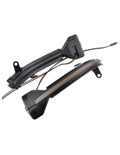 Kit Freccia Led Specchietto Retrovisore Dinamico Sequenziale BMW F10 F11 F12 F13 F06 F01 GT F07 Lente Fume Arancione 2