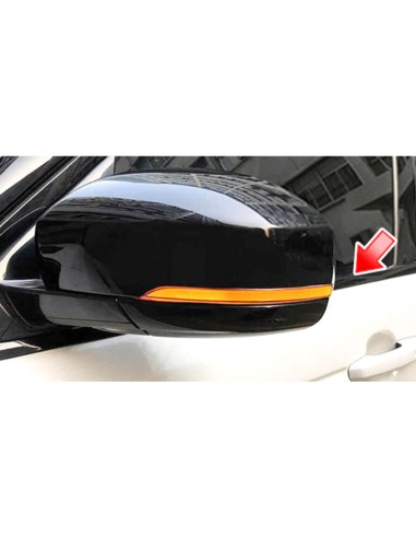 Kit Freccia Led Specchietto Retrovisore Dinamico Sequenziale Land Rover Discovery 4 Range Rover Sport Evoque Lente Fume Arancion