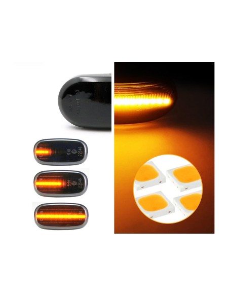 Kit Freccia Laterale a Led Side Marker Dinamica Lente Fume SUZUKI Jimny Lapin Carry Mazda Chevrolet Cruze