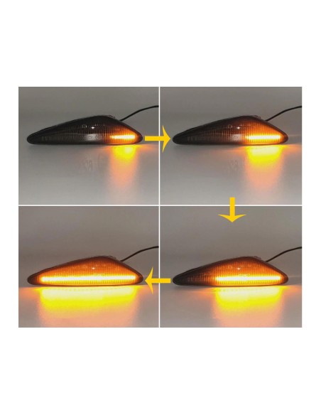 Kit Freccia Laterale a Led Side Marker Dinamica Lente Fume Mazda 6 Atenza GH 5 Premacy CW MX-5 RX-8 N24351130A