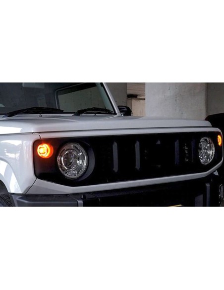 Kit Freccia Laterale a Led Side Marker Dinamica Lente Fume Suzuki Jimny JB64W JB74W Dopo 2018