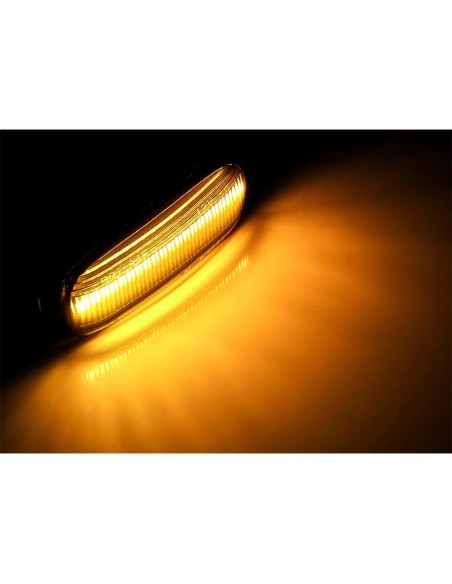Kit Freccia Laterale a Led Side Marker Dinamica Lente Fume Audi A2 A3 8L A4 B5 A6 4B A8 8N0949127A