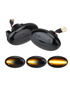 Kit Freccia Laterale a Led Side Marker Dinamica Lente Fume Smart W450 W452 Mercedes Benz W168 W415 W639 W447 2